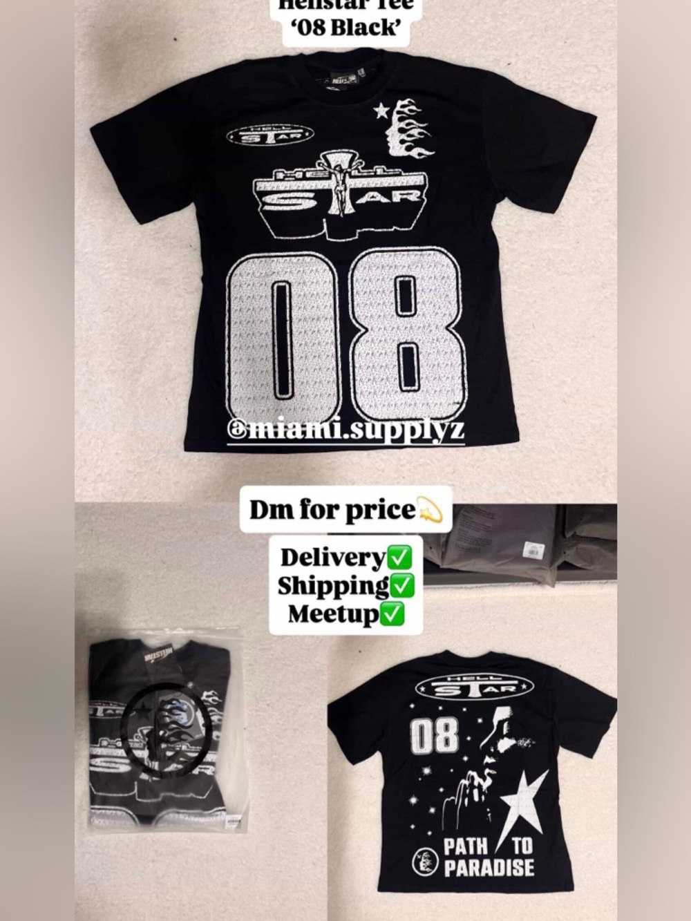 '08 Graphic Tee - Black